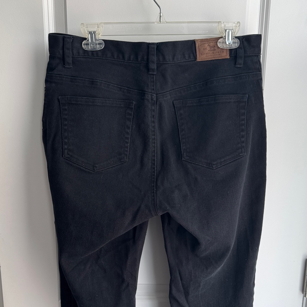 Ralph Lauren Women’s Black Jeans Straight Leg